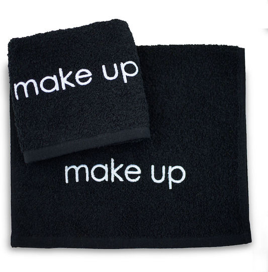 Make Up Hotel Hand Towel 50x30 cm Black