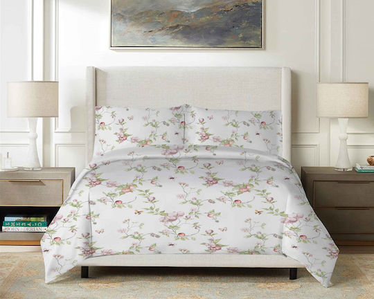 Matex Set Husă de Pilotă Bumbac Super Dublă cu 2 Fețe de Pernă 220x200 Multicolor