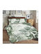 Matex Duvet Cover Set Cotton Queen with 2 Pillowcases 220x200 Multicolored
