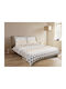 Matex Duvet Cover Set Cotton Queen with 2 Pillowcases 220x200 Multicolored