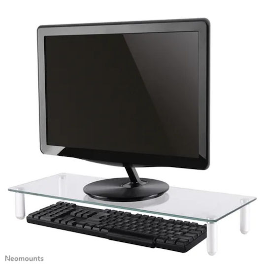 Neomounts Tabletop Suport Monitor Transparentă (NEONSMONITOR10)