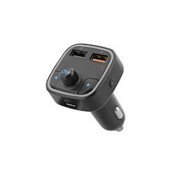 Tnb Fm Modulator Tnb Fmct08 Bluetooth 5.0 2 Usb Ports Black