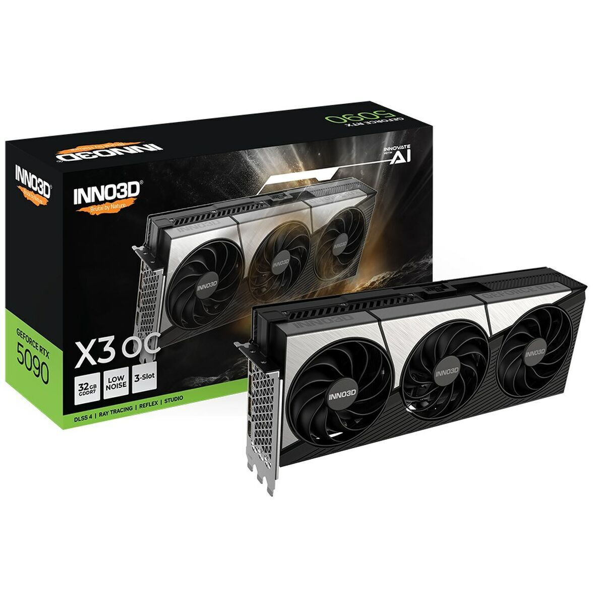Inno 3D GeForce RTX 5090 32GB GDDR7 X3 OC Κάρτα Γραφικών