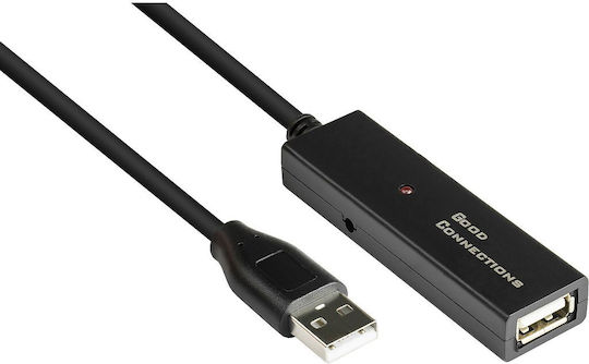 Good Connections 20m USB 2.0 Cable A-Male to A-Female Red (GC-M0134)