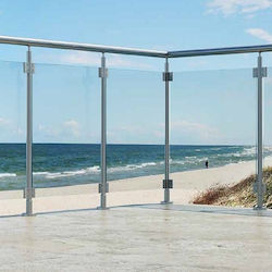 Κάγκελα Αλουμινίου Τύπου Inox F50 Horizon Aluminco Τιμή Τρέχοντος Μέτρου Κάγκελα Αλουμινίου Τύπου Inox F50 Horizon Aluminco Τιμή Τρέχοντος Μέτρου