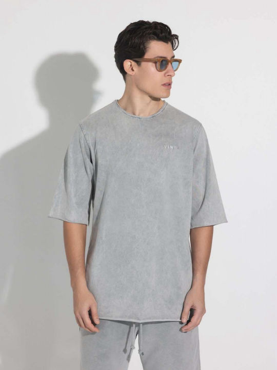 Vinyl Art Clothing T-shirt Γκρι