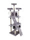 Denik Pets Kratzbaum Katzenbäume Gray 60x50x185cm