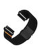 Fabric curea Negru 22mm
