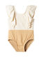 Lil' Atelier Kids Swimwear One-Piece Beige