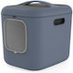 Rotho My Pet Cat Toilet Closed Blue