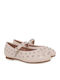 Kids Ballerinas Mary Jane with Adjustable Metal Clasp Pink