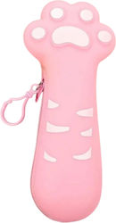 Starrydrip Pink Silicone Pencil Case