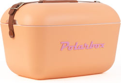 Polarbox Classic & Pop Style Φορητό Ψυγείο 12lt Orange Sorbet