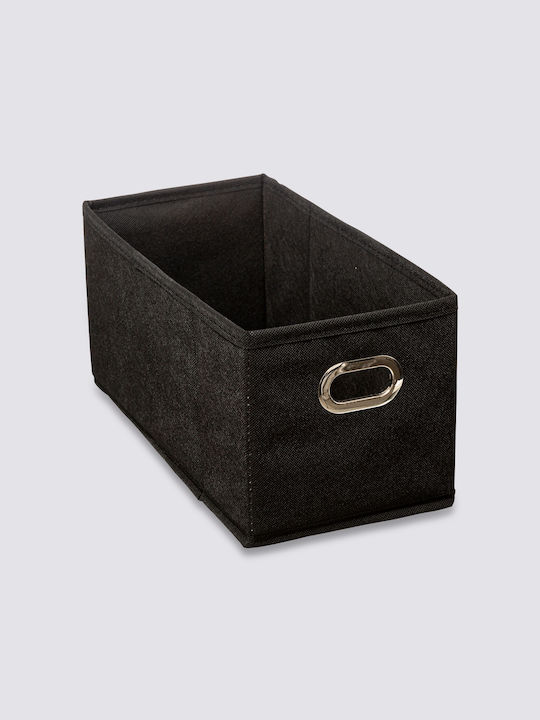 5Five Χάρτινο Κουτί Αποθήκευσης Μαύρο 15x31x15cm