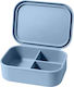 Queen Mother Kids' Food Container made of Silicone Blue