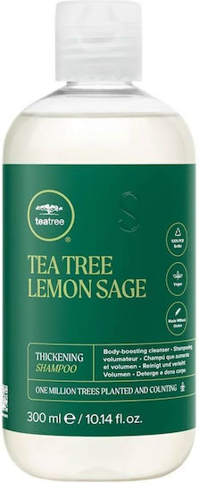 Paul Mitchell Tea Tree Tea Tree Shampoo Mass Gaining And Color Retention For Fine Hair 300ml