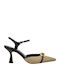 Leder Pumps Schwarz