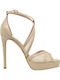 Leder Sandalen Beige