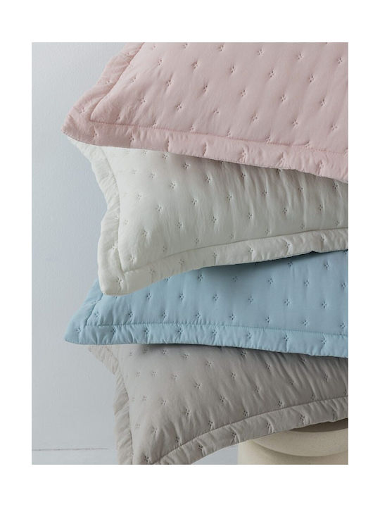 Palamaiki Nico Pillowcase Set Oxford Ciel 50x70cm.