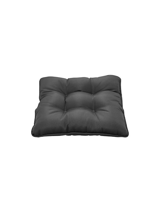 General Trade Waterproof Garden Chair Cushion Anthracite/Gray 40x40cm