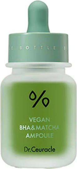 Dr. Ceuracle Vegan BHA & Matcha Καταπραϋντικό Serum Προσώπου με Πεπτίδια & Σαλικυλικό Οξύ για Αποτοξίνωση 30ml