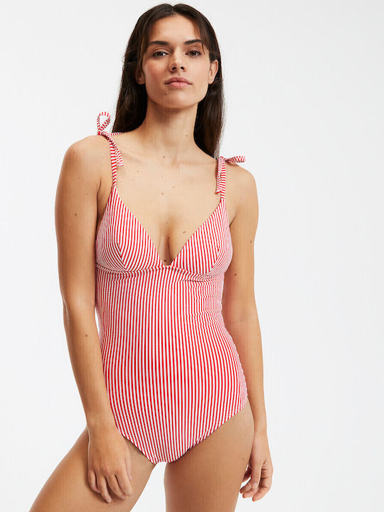 La Redoute Collections Costum De Baie Întreg Albastru La Redoute Collections Costum De Baie Întreg Albastru