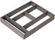 Aluminium Schubladenorganizer Schränke 45cm Schubladentiefe 50cm Anthrazit Emuca Alumount Organizer 3021935