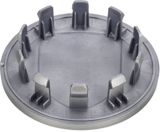 Porsche Wheel Center Cap Grey 65mm 1 Piece