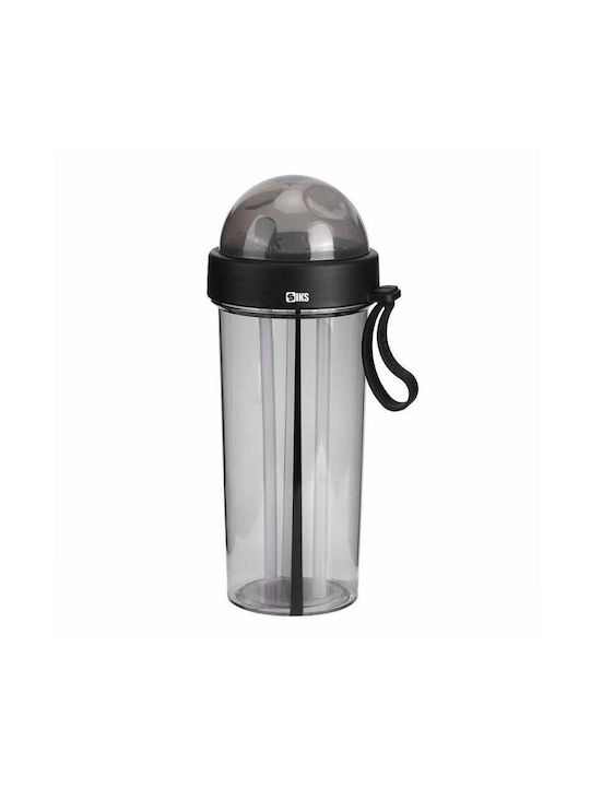 Sticla de apa Plastic 600ml Negru