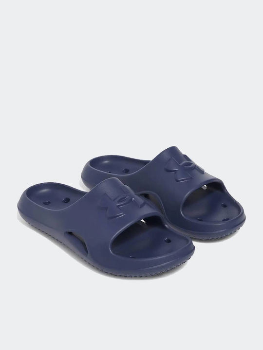 Under Armour Ανδρικά Slides Μπλε