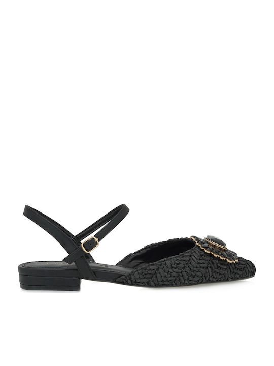Slingback Ballerinas Black