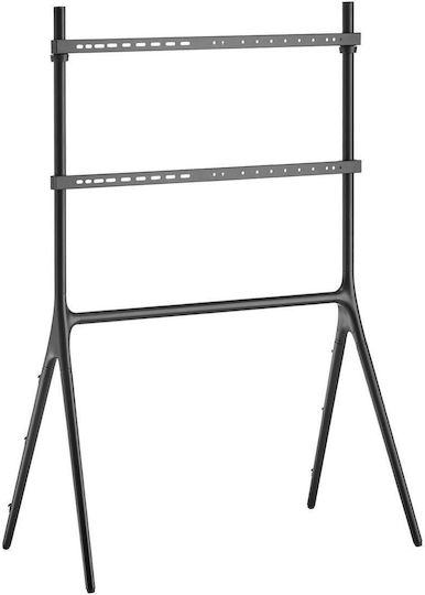 Blackmount Tv Stand Hd Eiffel Blackmount Fs12-69f-02 Diagonal 65"-90" Max 60 Kg Black