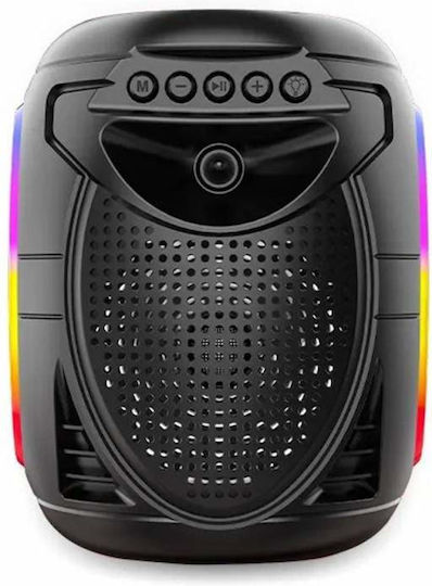 Ηχείο Bluetooth 8W με Ραδιόφωνο Μαύρο