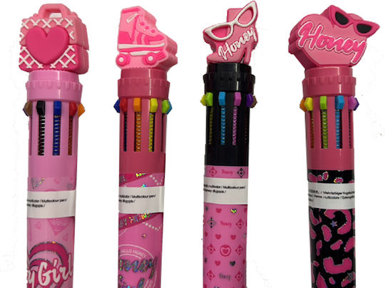 Madrid Papel Stift Kugelschreiber 0.7mm mit Mehrfarbig Tinte