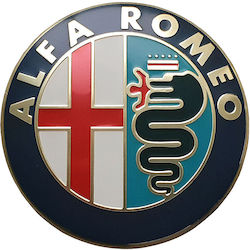 Αυτοκόλλητο Σήμα Alfa Romeo Καπό Πορτ Μπαγκάζ 74mm