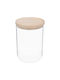 5Five General Use Vase with Airtight Lid Glass Transparent 1600ml 1 Piece