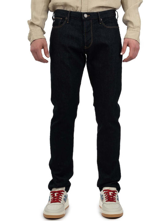 Herren Jeanshosen Elastisches Slim Fit Blau