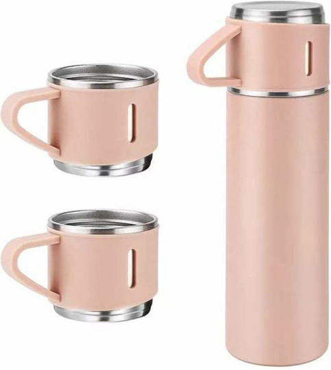 Sticlă Termos Oțel inoxidabil 500ml Set Stainless Steel Interior Includes