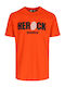 Eni T-shirt Shortsleeve Orange M