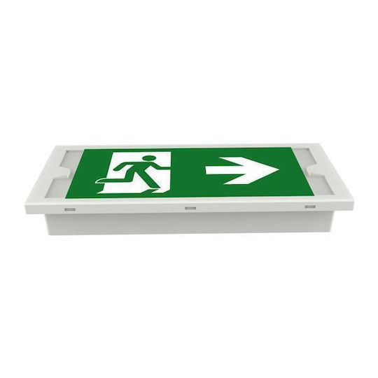 Eurolamp LED Εφεδρικό Φωτιστικό Ασφαλείας