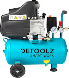 Detoolz Compresor Aer 24L