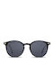 Smooder Unisex Sonnenbrille mit Schwarz Kunststoff Gestell und Schwarz Linse X046