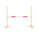Jumping Obstacle Hobby Horse 160cm H-120 Cm Pink Beam