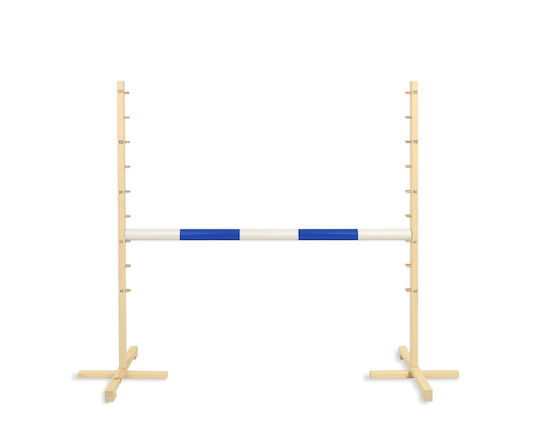 Jumping Obstacle Hobby Horse 120cm Blue Beam