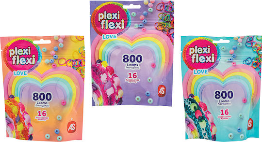 AS Plexi Flexi Hair Ties for Children 5+ Years (Multi Designs)