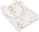 Bärenkuscheltuch Füllung Kissen 2-teiliges Set Wald-Delikatesse
