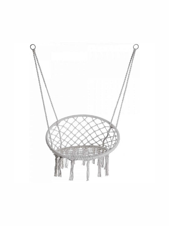 Hängesessel Stoff L80xB80xH125cm Gray