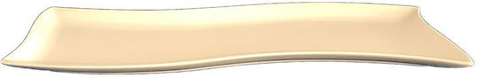 Galifas Serving Platter Rectangular made of Porcelain White 38x10.5cm