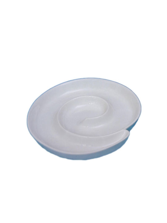 Galifas Serving Platter made of Porcelain White