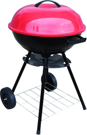 Lianos Gitter Holzkohlegrill mit Deckel 57cmx44cm